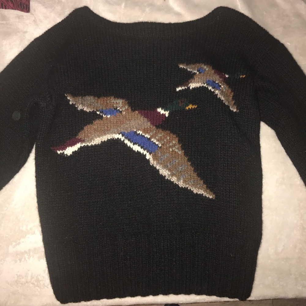 Ralph Lauren mallard duck sweater